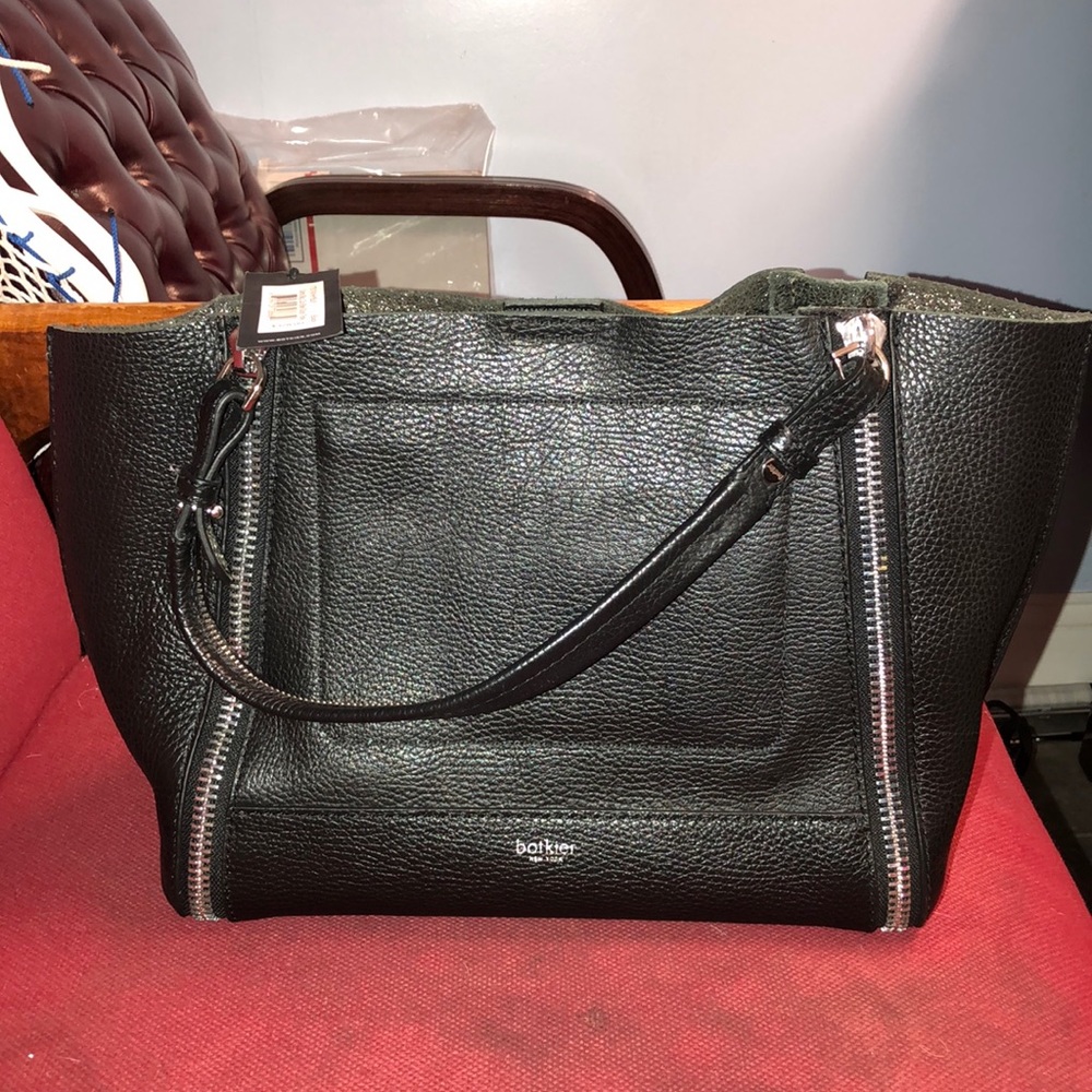 Botkier Soho Big ZIP Bite Size Tote Black
